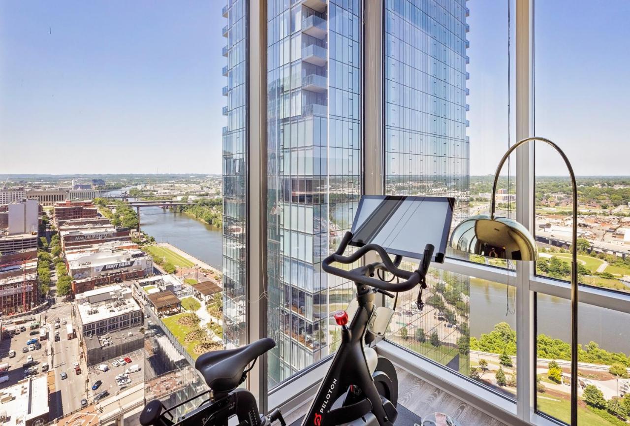 Placemakr Premier SoBro Nashville Extérieur photo Peloton bike in a home